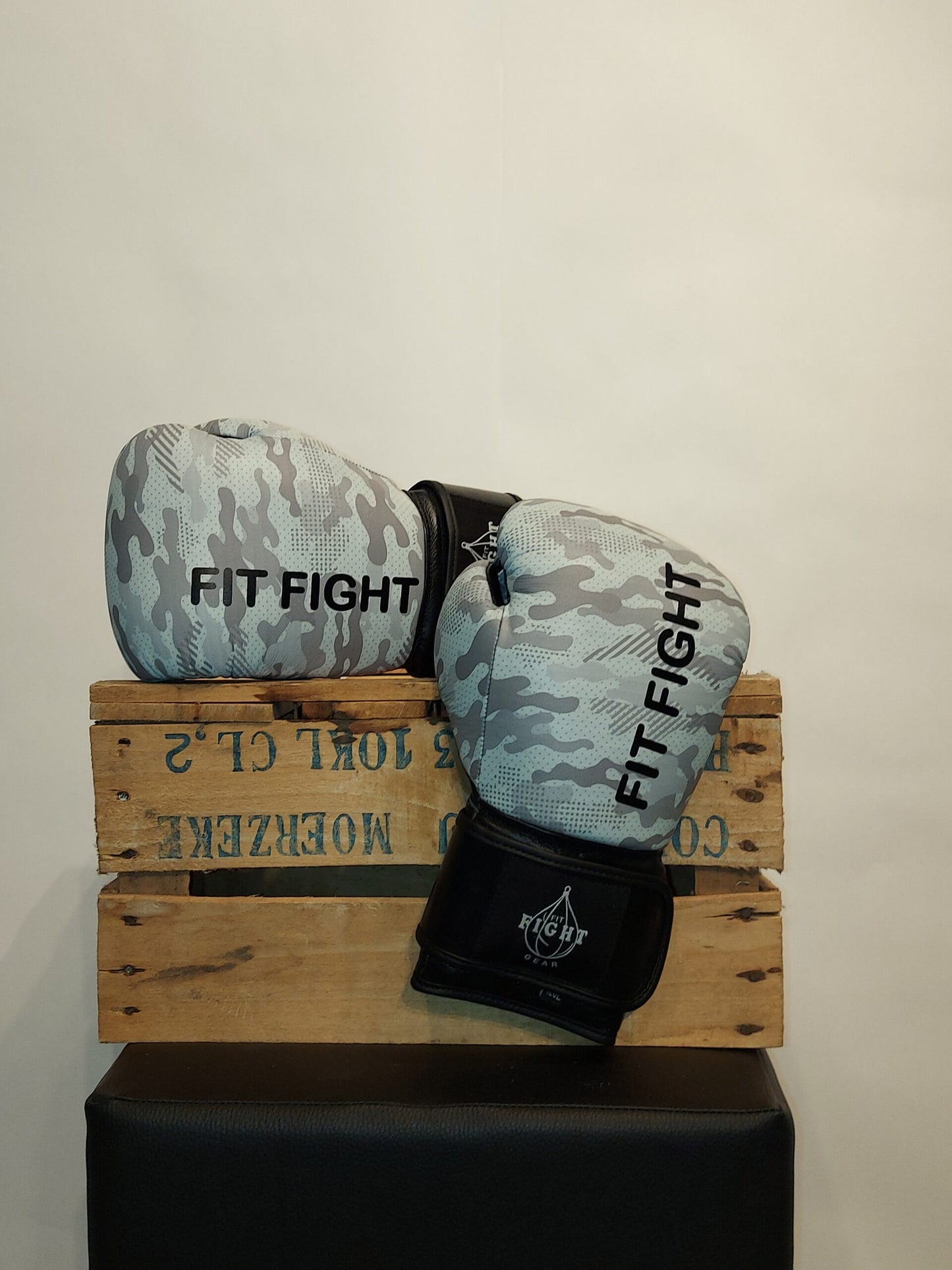 FFG leren bokshandschoenen | Camouflage