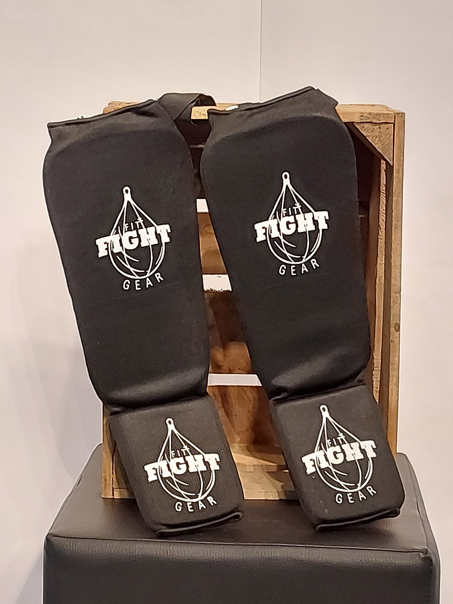 Scheenbeschermers stoffen